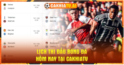 Cuồng nhiệt cùng các giải đấu tại trang bóng đá Cakhia TV
